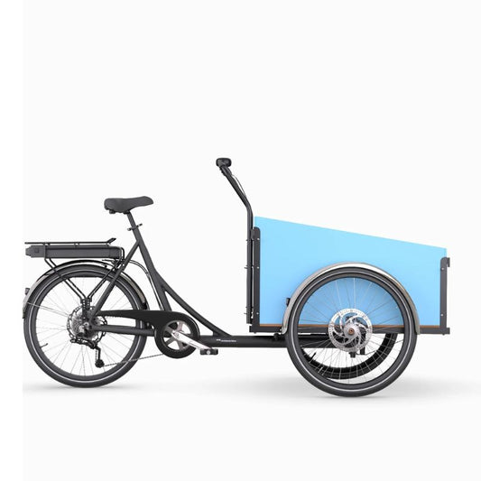 Test Model 1, Test Brand 1, Cargo Bike, Classic Length, Blue