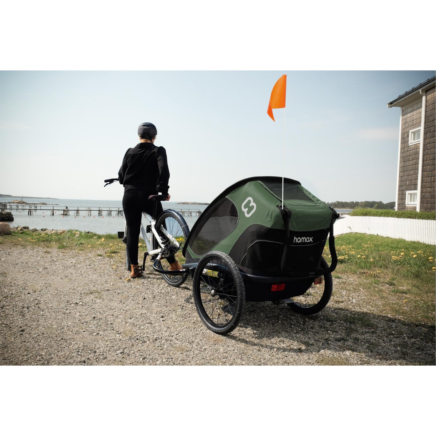 Hamax Outback Child Bike Trailer/Stroller Double