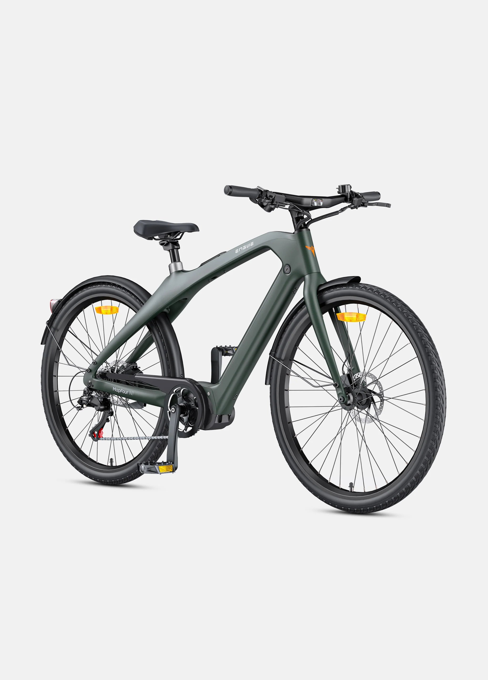 Engwe N1 PRO Carbon Light Weight Commuter E-Bike - Cargo Commute & Carry