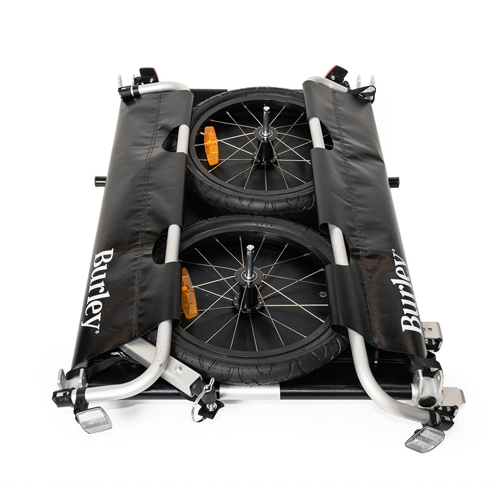 Burley Flatbed Cargo Bike Trailer - Cargo Commute & Carry